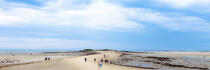 Men Du beach © Philip Plisson / Plisson La Trinité / AA29418 - Photo Galleries - Big tides