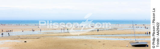 Men Du beach - © Philip Plisson / Plisson La Trinité / AA29422 - Photo Galleries - Beach