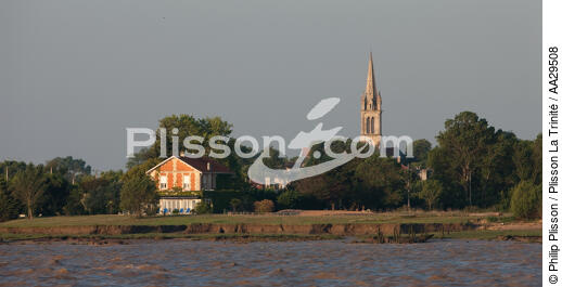 Saint Christoly Médoc - © Philip Plisson / Plisson La Trinité / AA29508 - Photo Galleries - River [large]