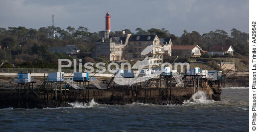 Saint Palais sur mer - © Philip Plisson / Plisson La Trinité / AA29542 - Nos reportages photos - Phares France