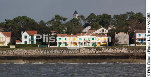 Saint Palais sur mer - © Philip Plisson / Plisson La Trinité / AA29553 - Nos reportages photos - Ville [17]