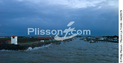 Port-du-Bec - © Philip Plisson / Plisson La Trinité / AA29579 - Nos reportages photos - Conchyliculture