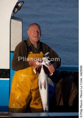 fishing in the estuary of the Gironde - © Philip Plisson / Plisson La Trinité / AA29599 - Photo Galleries - Gironde estuary