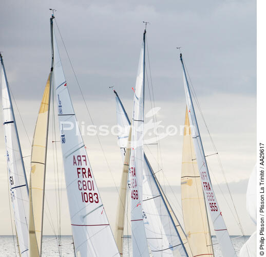 Start Racing - © Philip Plisson / Plisson La Trinité / AA29617 - Photo Galleries - Elements of boat