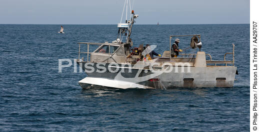Pêcheurs du Cap Ferret - © Philip Plisson / Plisson La Trinité / AA29707 - Nos reportages photos - Cap Ferret