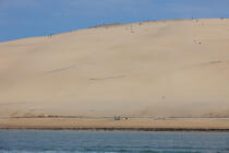La dune du Pilat © Philip Plisson / Plisson La Trinité / AA29725 - Nos reportages photos - Pilat [Dune du]