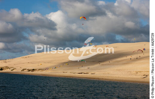 The dune du Pilat - © Philip Plisson / Plisson La Trinité / AA29729 - Photo Galleries - Site of interest [33]