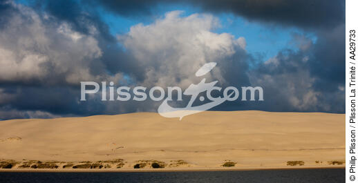 The dune du Pilat - © Philip Plisson / Plisson La Trinité / AA29733 - Photo Galleries - From Soulac to Capbreton