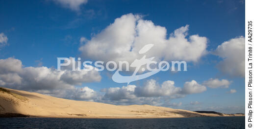 The dune du Pilat - © Philip Plisson / Plisson La Trinité / AA29735 - Photo Galleries - Aquitaine