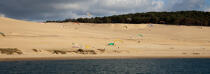 La dune du Pilat © Philip Plisson / Plisson La Trinité / AA29740 - Nos reportages photos - Dune