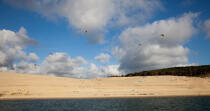 The dune du Pilat © Philip Plisson / Plisson La Trinité / AA29744 - Photo Galleries - Sport and Leisure