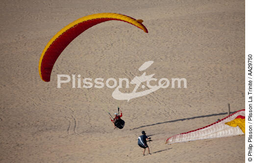 The dune du Pilat - © Philip Plisson / Plisson La Trinité / AA29750 - Photo Galleries - Gironde