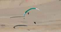 The dune du Pilat © Philip Plisson / Plisson La Trinité / AA29761 - Photo Galleries - Sport and Leisure