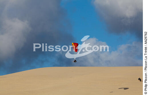 The dune du Pilat - © Philip Plisson / Plisson La Trinité / AA29762 - Photo Galleries - Gironde