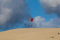 La dune du Pilat © Philip Plisson / Plisson La Trinité / AA29762 - Nos reportages photos - Sport et loisir