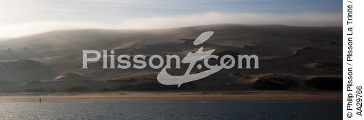 La dune du Pilat - © Philip Plisson / Plisson La Trinité / AA29766 - Nos reportages photos - Dune
