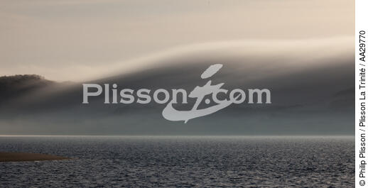 La dune du Pilat - © Philip Plisson / Plisson La Trinité / AA29770 - Nos reportages photos - Brume