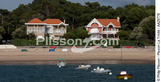 Pyla sur mer - © Philip Plisson / Plisson La Trinité / AA29778 - Nos reportages photos - Gironde