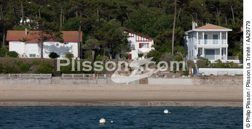 Pyla sur mer - © Philip Plisson / Plisson La Trinité / AA29779 - Nos reportages photos - Gironde
