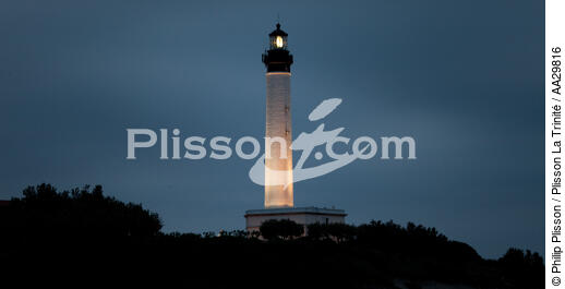 Biarritz - © Philip Plisson / Plisson La Trinité / AA29816 - Nos reportages photos - Pointe Saint-Martin [phare de la ]