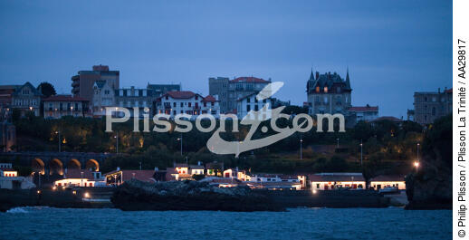 Biarritz - © Philip Plisson / Plisson La Trinité / AA29817 - Photo Galleries - From Bayonne to Hendaye