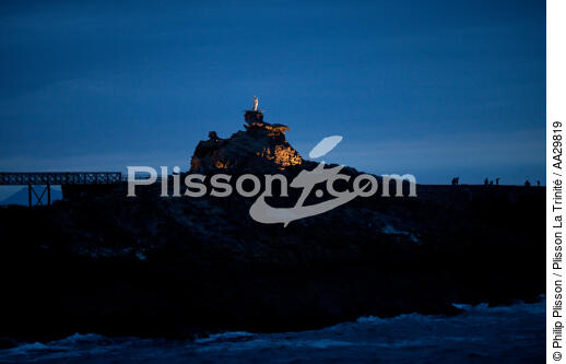 Biarritz - © Philip Plisson / Plisson La Trinité / AA29819 - Nos reportages photos - Moment de la journée