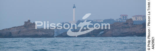 Biarritz - © Philip Plisson / Plisson La Trinité / AA29821 - Photo Galleries - Pointe Saint-Martin [lighthouse]
