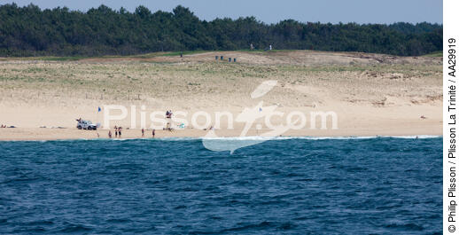 Moliets plage - © Philip Plisson / Plisson La Trinité / AA29919 - Photo Galleries - Beach