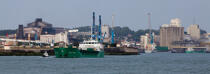 Port de Boucau-Bayonne © Philip Plisson / Plisson La Trinité / AA29989 - Nos reportages photos - Cargo
