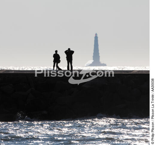 Cordouan view from Le Verdon - © Philip Plisson / Plisson La Trinité / AA30038 - Photo Galleries - Lighthouse [33]