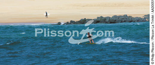 Seignosse Oceans - © Philip Plisson / Plisson La Trinité / AA30051 - Photo Galleries - Sport and Leisure