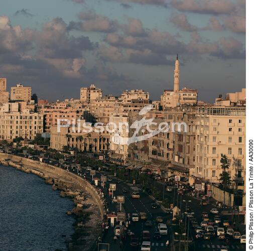 Alexandrie, Egypte - © Philip Plisson / Plisson La Trinité / AA30090 - Nos reportages photos - Egypte