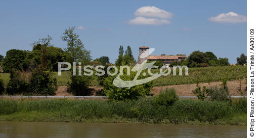 On the Dordogne river - © Philip Plisson / Plisson La Trinité / AA30109 - Photo Galleries - Dordogne