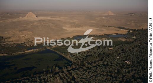near Dachour; Egypt - © Philip Plisson / Plisson La Trinité / AA30118 - Photo Galleries - Site of interest [Egypt]