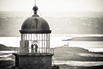 Relève de phare sur l'île Vierge © Guillaume Plisson / Plisson La Trinité / AA30163 - Nos reportages photos - Finistère