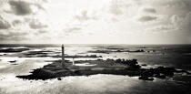 Relève de phare sur l'île Vierge © Guillaume Plisson / Plisson La Trinité / AA30165 - Nos reportages photos - Noir et blanc