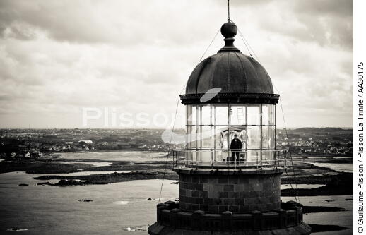 Ile Vierge lighthouse - © Guillaume Plisson / Plisson La Trinité / AA30175 - Photo Galleries - Black and white