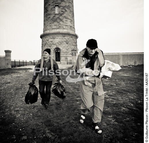 Ile Vierge lighthouse - © Guillaume Plisson / Plisson La Trinité / AA30187 - Photo Galleries - Black and white