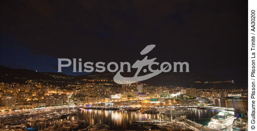Monaco, from the sky. - © Guillaume Plisson / Plisson La Trinité / AA30200 - Photo Galleries - Night