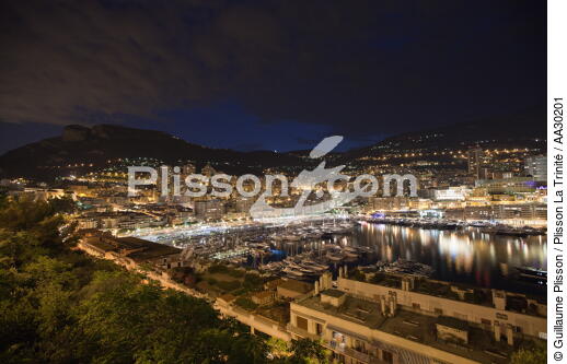 Monaco, from the sky. - © Guillaume Plisson / Plisson La Trinité / AA30201 - Photo Galleries - Night