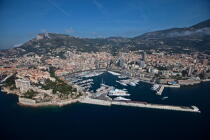 Monaco, vu du ciel. © Guillaume Plisson / Plisson La Trinité / AA30208 - Nos reportages photos - Monaco [principauté de]