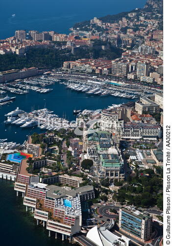 Monaco, vu du ciel. - © Guillaume Plisson / Plisson La Trinité / AA30212 - Nos reportages photos - Guillaume Plisson