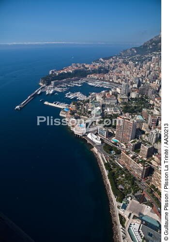 Monaco, vu du ciel. - © Guillaume Plisson / Plisson La Trinité / AA30213 - Nos reportages photos - Guillaume Plisson