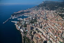 Monaco, vu du ciel. © Guillaume Plisson / Plisson La Trinité / AA30214 - Nos reportages photos - Guillaume Plisson