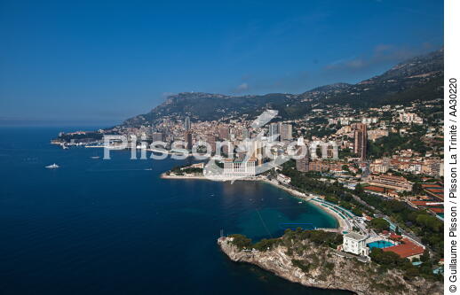 Monaco, vu du ciel. - © Guillaume Plisson / Plisson La Trinité / AA30220 - Nos reportages photos - Guillaume Plisson