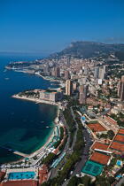 Monaco, vu du ciel. © Guillaume Plisson / Plisson La Trinité / AA30221 - Nos reportages photos - Guillaume Plisson