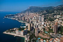 Monaco, vu du ciel. © Guillaume Plisson / Plisson La Trinité / AA30222 - Nos reportages photos - Monaco [principauté de]