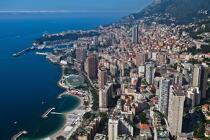 Monaco, vu du ciel. © Guillaume Plisson / Plisson La Trinité / AA30227 - Nos reportages photos - Guillaume Plisson