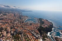 Monaco, vu du ciel. © Guillaume Plisson / Plisson La Trinité / AA30235 - Nos reportages photos - Monaco [principauté de]
