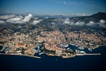 Monaco, from the sky. © Guillaume Plisson / Plisson La Trinité / AA30239 - Photo Galleries - Monaco [The principality]